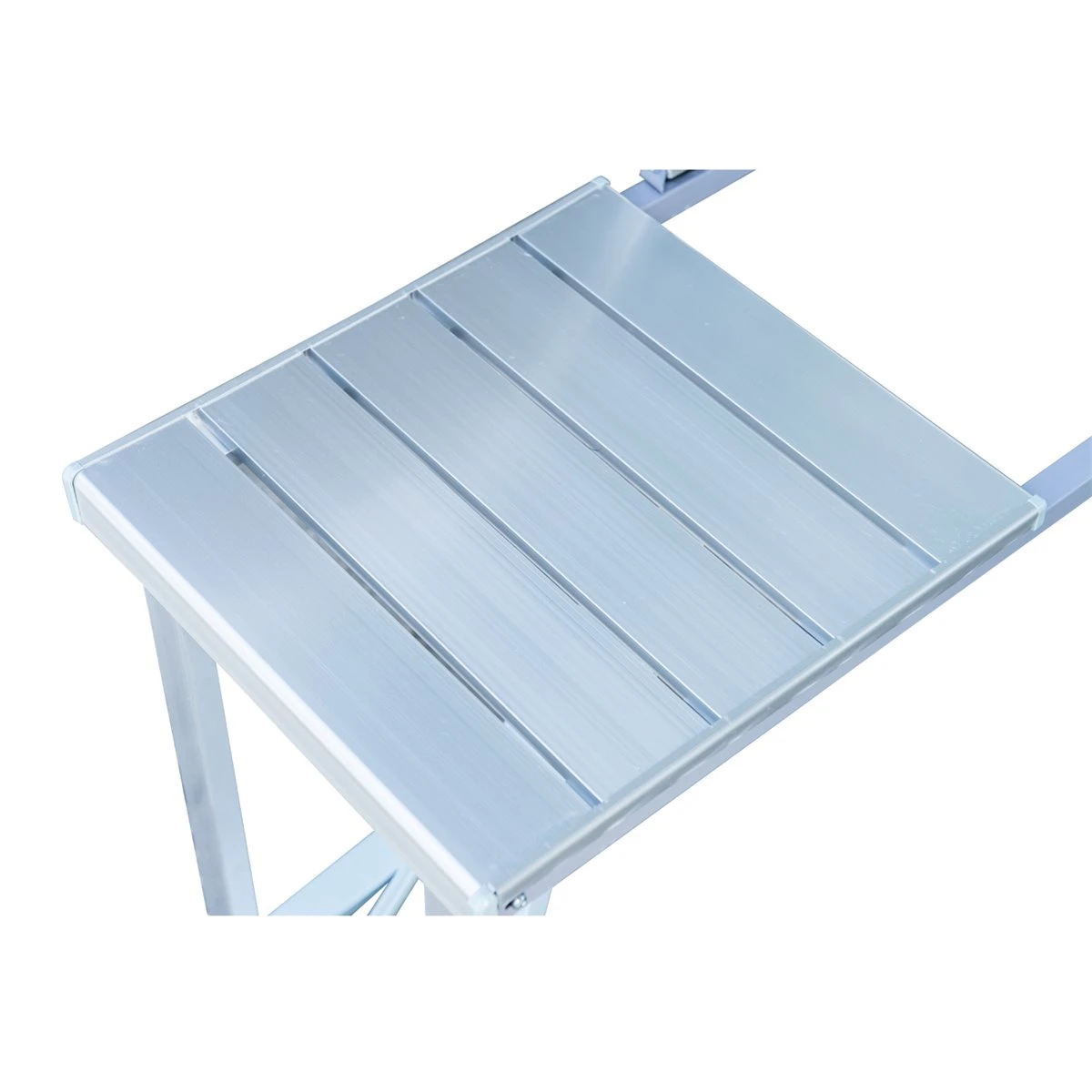 Outsunny Mesa Maleta De Camping Plegable Portátil Con 4 Asientos Y Agujero Para Sombrilla Estructura De Aluminio Para Playa Picnic 136x85,5x66 Cm Plata 7 Outsunny Mesa Maleta De Camping Plegable Portátil Con 4 Asientos Y Agujero Para Sombrilla Estructura De Aluminio Para Playa Picnic 136x85,5x66 Cm Plata - Imagen 5