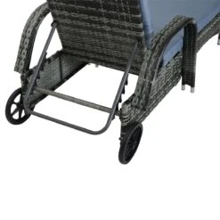 Outsunny Tumbona De Ratán De Jardín Chaise Longue Con Respaldo Ajustable En 5 Posiciones Cojines Acolchados Reposacabezas Y 2 Ruedas 200x73x30-103 Cm Gris 14 Outsunny Tumbona De Ratán De Jardín Chaise Longue Con Respaldo Ajustable En 5 Posiciones Cojines Acolchados Reposacabezas Y 2 Ruedas 200x73x30-103 Cm Gris -OUTSUNNY TIENDA 4314420b3d11b0e2a0fc2a881b9e4403faed09aa 0ef91020e7774971be8d6190bf3f850a