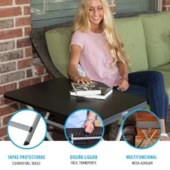 Mesa Personal Plegable Rectangular 75x50,5x66 Cm LIFETIME -OUTSUNNY TIENDA 442792362f25cb39d3f23d8e137bcfa9c5feb8cc 52191a8ceced4b918f7cde6c86a94801