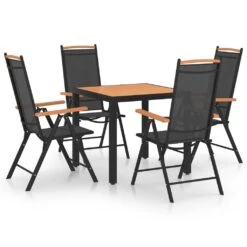Juego De Comedor Para E Jardín 5 Piezas Aluminio Negro VidaXL 10 Juego De Comedor Para E Jardín 5 Piezas Aluminio Negro VidaXL -OUTSUNNY TIENDA 449ad10eea0387249346073c974542ff12b7e64e f1f567dc74484df39b8b174632674352