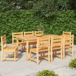Juego De Comedor Para Jardín 9 Piezas Madera Maciza De Teca VidaXL 10 Juego De Comedor Para Jardín 9 Piezas Madera Maciza De Teca VidaXL -OUTSUNNY TIENDA 44c767f4cd7ab32d91b4dfdeca9ccc93cd3d5df9 6bbf6b6a53b848f08361e46de16004af