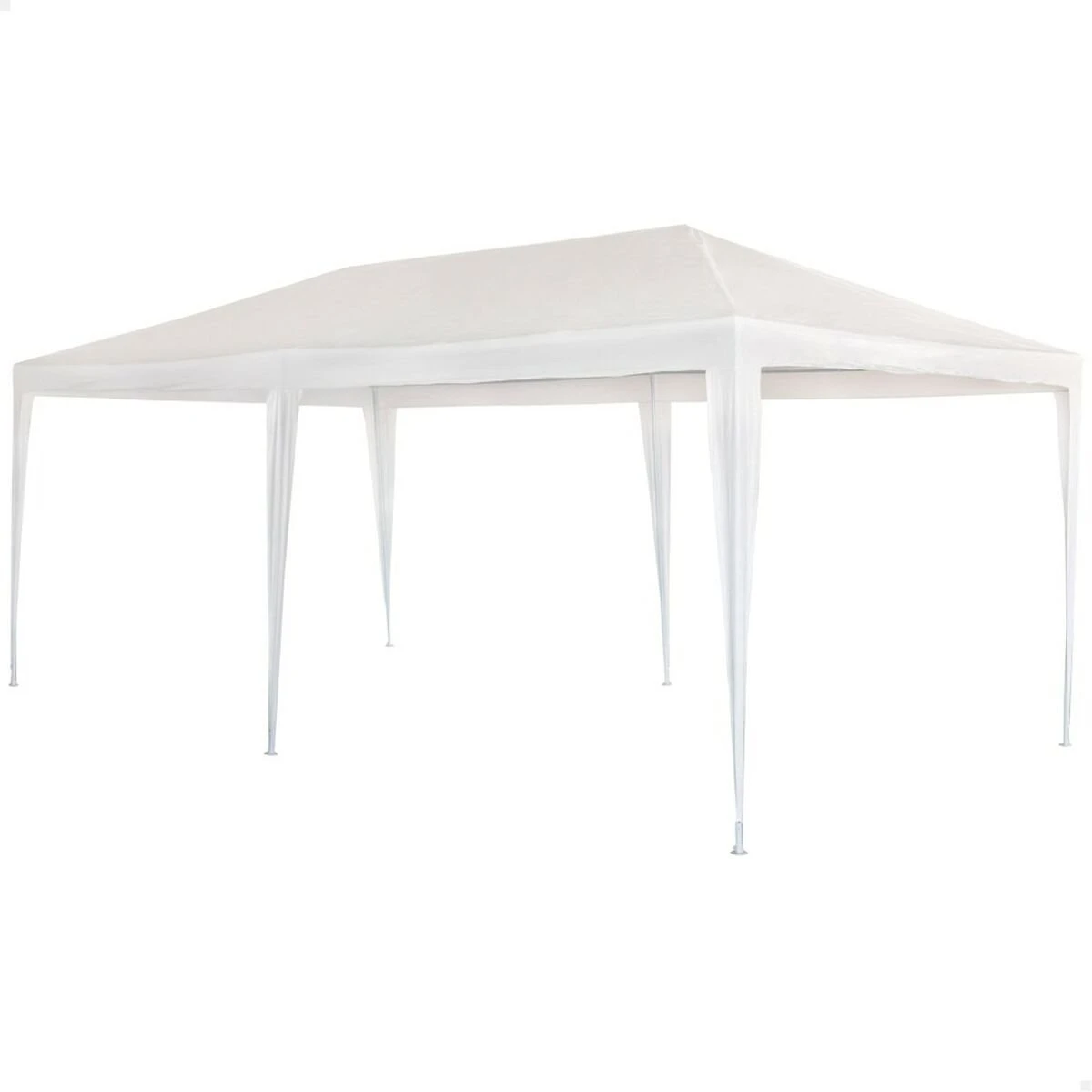 Cenador Aktive 300 X 255 X 600 Cm Metal Blanco Plástico 3 Cenador Aktive 300 X 255 X 600 Cm Metal Blanco Plástico