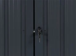 Cobertizo De Jardín De Metal Gris Grafito 134 Cm MOENA -OUTSUNNY TIENDA 4699244b2157a7cba8b974642b8f4fe951d723c3 f3c9f43d280e494a9d1d79fbd3b71c60