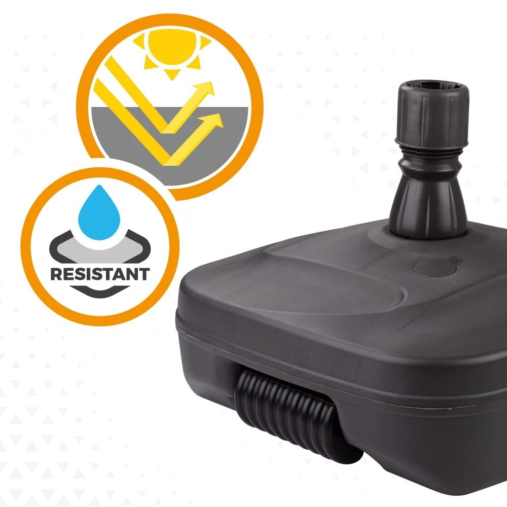 Base Para Sombrilla Cuadrada Antracita 33-48 Mm Aktive 9 Base Para Sombrilla Cuadrada Antracita 33-48 Mm Aktive - Imagen 7