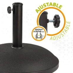 Soporte Parasolcircular Cemento Con Ruedas Aktive Garden -OUTSUNNY TIENDA 4c35317ffab364411d1e9303642500cce39ef1d2 b2a764da92844ed482ed170baaefc00e