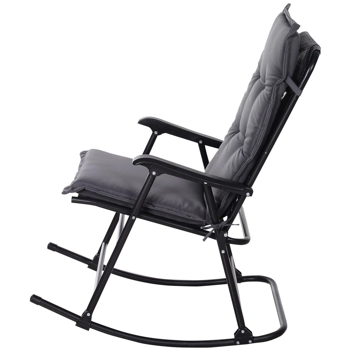 Outsunny Cojín De 2 Piezas Para Tumbona De Exterior Colchoneta Para Sillas De Jardín Acolchado Cómoda Con Cuerda De Fijación Lavable A Mano Poliéster Esponja 120x50x6 Cm Gris 12 Outsunny Cojín De 2 Piezas Para Tumbona De Exterior Colchoneta Para Sillas De Jardín Acolchado Cómoda Con Cuerda De Fijación Lavable A Mano Poliéster Esponja 120x50x6 Cm Gris - Imagen 10