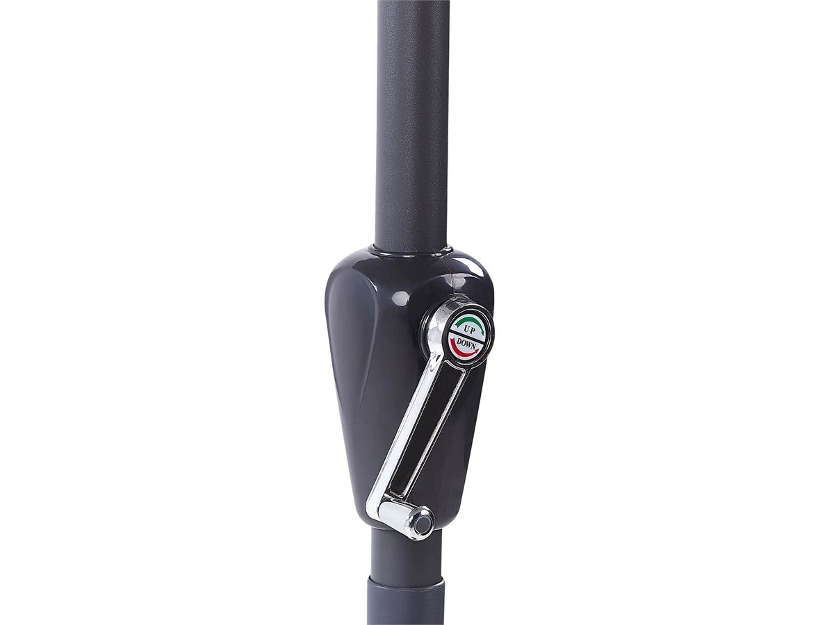 Sombrilla De Poliéster Beige Claro/negro 255 Cm BAIA 8 Sombrilla De Poliéster Beige Claro/negro 255 Cm BAIA - Imagen 6