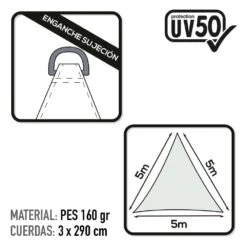 Toldo Sombreo Triangular Aktive Garden Color Blanco 8 Toldo Sombreo Triangular Aktive Garden Color Blanco -OUTSUNNY TIENDA 4e6962ded8ab373111ebeab8423db4ff2760b2a9 8b3d917b557745ebb855dac3ea2542d7