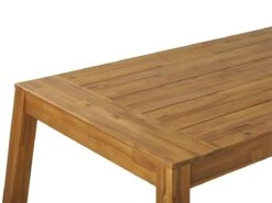 Mesa De Jardín De Madera De Acacia Clara 210 X 90 Cm LIVORNO -OUTSUNNY TIENDA 4e9d5b8f05526527bed774a0149bb4229e63579c ff352e32c0eb4436bab9bb5d0586cee2
