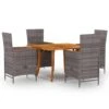 Juego De Comedor Para Jardín 5 Piezas Gris VidaXL 2 Juego De Comedor Para Jardín 5 Piezas Gris VidaXL -OUTSUNNY TIENDA 4eb57ab5d031cb36586b0acf8ba9bc775ab91601 94e8dd297a22417a8ed632986265ed8c