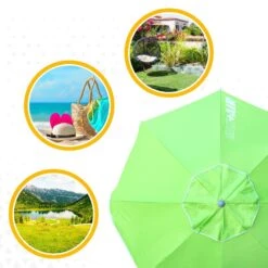 Sombrilla Playa Antiviento Ø200 Cm C/mástil Reclinable Y Protección UV50 Aktive 17 Sombrilla Playa Antiviento Ø200 Cm C/mástil Reclinable Y Protección UV50 Aktive -OUTSUNNY TIENDA 4fa1b8b3096b65baf6c29bad1a4c719f7bc65d25 1f7628b4e82948049aaecef68039896a