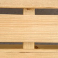 Outsunny Tumbona De Madera Plegable Con Respaldo Ajustable En 4 Posiciones Cojín Extraíble Carga 113 Kg Para Jardín Terraza Camping Exterior 195x59x30 Cm Natural -OUTSUNNY TIENDA 50c090e0e1c63c487bad49c711dd67ea4b8b58c1 4e8dbab7dda54f229416ea33635fbacb