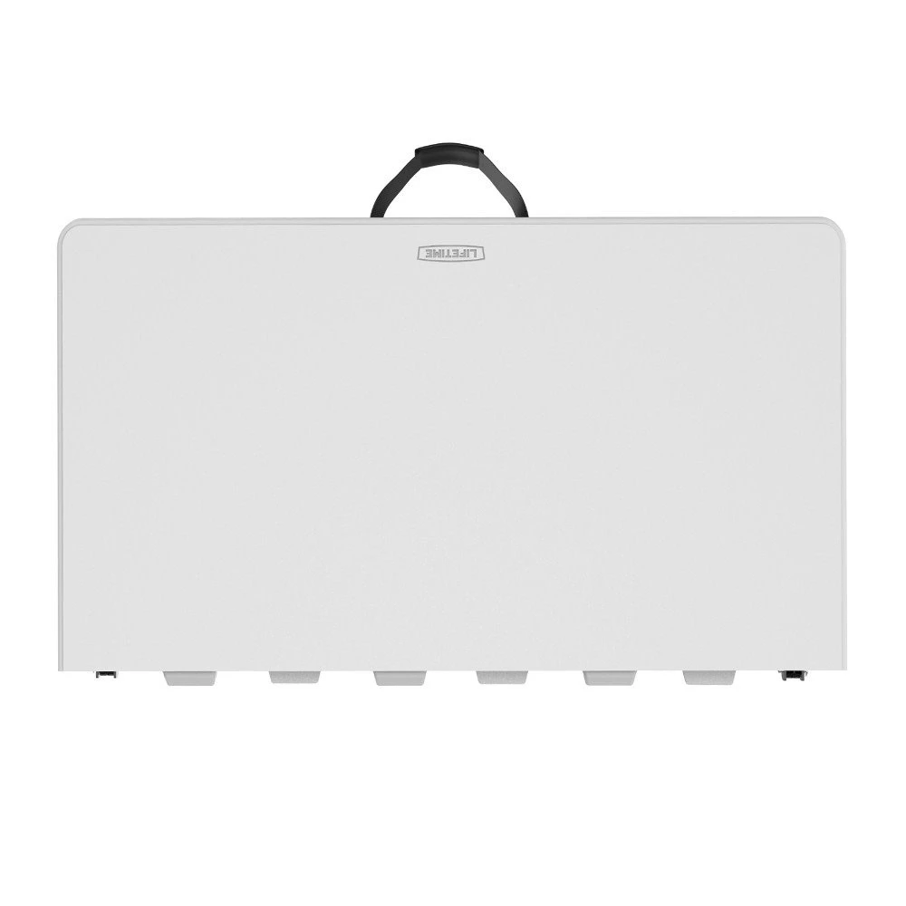 Mesa Cuadrada Plegable Blanco 94x94x74 Cm LIFETIME 4 Mesa Cuadrada Plegable Blanco 94x94x74 Cm LIFETIME - Imagen 2