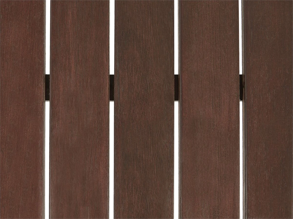 Mesa De Comedor De Madera De Eucalipto Oscura 180 X 100 Cm TUSCANIA 9 Mesa De Comedor De Madera De Eucalipto Oscura 180 X 100 Cm TUSCANIA - Imagen 7