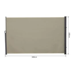 Outsunny Toldo Lateral Retráctil 300x180 Cm Pantalla Enrollable Mampara De Privacidad Y Protección Solar Para Balcón Terraza Color Crema 13 Outsunny Toldo Lateral Retráctil 300x180 Cm Pantalla Enrollable Mampara De Privacidad Y Protección Solar Para Balcón Terraza Color Crema -OUTSUNNY TIENDA 549787eb3f26be7e3129c999d4dcd498bbc6916d f34cae3a0530411d80dece69161a080f
