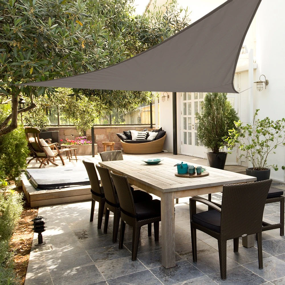 Toldo Sombreo Triangular Aktive Garden Gris Antracita 4 Toldo Sombreo Triangular Aktive Garden Gris Antracita - Imagen 2