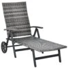 Outsunny Tumbona De Jardín De Ratán 192x74x55 Cm Con Respaldo Reclinable En 7 Posiciones Reposabrazos Y Ruedas Marco De Aluminio Para Patio Terraza Balcón Gris 2 Outsunny Tumbona De Jardín De Ratán 192x74x55 Cm Con Respaldo Reclinable En 7 Posiciones Reposabrazos Y Ruedas Marco De Aluminio Para Patio Terraza Balcón Gris -OUTSUNNY TIENDA 57323acbf532ebf580d64f9d24539b850eefe6dd f0c8b269e11e48d1bee903b64c19658e