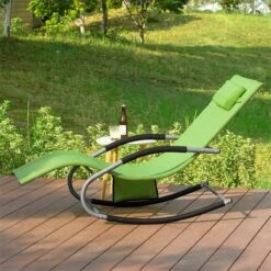 Set De 2 Tumbonas, Mecedora Con Almohada Y Bolsillo Lateral, Estructura De Hierro, Malla Transpirable Teslin, Cómodo, Soporta Hasta 150 Kg Verde X 2 OGS28-GRx2 SoBuy 9 Set De 2 Tumbonas, Mecedora Con Almohada Y Bolsillo Lateral, Estructura De Hierro, Malla Transpirable Teslin, Cómodo, Soporta Hasta 150 Kg Verde X 2 OGS28-GRx2 SoBuy -OUTSUNNY TIENDA 589634b18a62c1899a68beb1c29f26712988871e d75d4e53455043ac8b7156f1af4c71d7