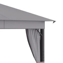 Outsunny Cenador De Jardín 4x3 M Pabellón Con Techo De Ventilación 4 Cortinas Laterales Con Puerta Y 8 Orificio De Drenaje Gazebo De Aluminio Para Exterior Patio Fiestas Gris 13 Outsunny Cenador De Jardín 4x3 M Pabellón Con Techo De Ventilación 4 Cortinas Laterales Con Puerta Y 8 Orificio De Drenaje Gazebo De Aluminio Para Exterior Patio Fiestas Gris -OUTSUNNY TIENDA 591a5fccc16e86a5b4d3bcbeb36bed00b5cd7124 0fb18a36c305441bbfc922836ccde35d