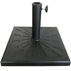 Soporte Cuadrado Poliresina Para Parasol 38-48 Aktive Garden