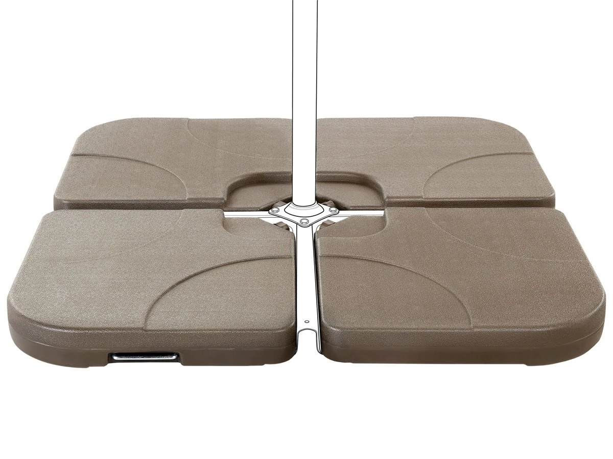 Base Para Sombrilla Marrón CARIA 3 Base Para Sombrilla Marrón CARIA