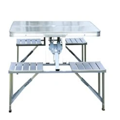 Outsunny Mesa Maleta De Camping Plegable Portátil Con 4 Asientos Y Agujero Para Sombrilla Estructura De Aluminio Para Playa Picnic 136x85,5x66 Cm Plata 15 Outsunny Mesa Maleta De Camping Plegable Portátil Con 4 Asientos Y Agujero Para Sombrilla Estructura De Aluminio Para Playa Picnic 136x85,5x66 Cm Plata -OUTSUNNY TIENDA 5c3d79c91ccfb5199c4b6af0fbfb5d2ae2e3bcfa c41b61bcc7fa4b48a8d4c550a7e7c872