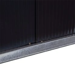 Outsunny Cobertizo De Jardín 322x277x192 Cm Base De 8,25 M² Caseta De Exterior Metálica Para Almacenamiento De Herramientas Con 2 Puertas Correderas Y 4 Ventanas Gris 19 Outsunny Cobertizo De Jardín 322x277x192 Cm Base De 8,25 M² Caseta De Exterior Metálica Para Almacenamiento De Herramientas Con 2 Puertas Correderas Y 4 Ventanas Gris -OUTSUNNY TIENDA 5d98366e3f5c6c7886273b57af80aae574f20d0a db5a28cd48fd45df810aae9d94b0466b