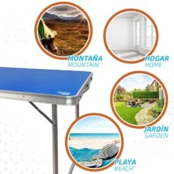 Mesa Ping Pong Plegable De Camping Aktive -OUTSUNNY TIENDA 5edcc271d686ab57c1ceec1d9eb7f3db517f5b02 a64c8d25601d41fe85725cfc082f4aeb