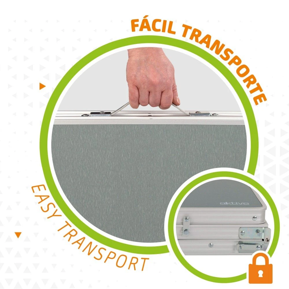 Mesa Plegable De Camping Aktive 6 Mesa Plegable De Camping Aktive - Imagen 4