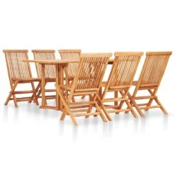 Set Comedor De Jardín Plegable 7 Piezas Madera Maciza De Teca VidaXL 10 Set Comedor De Jardín Plegable 7 Piezas Madera Maciza De Teca VidaXL -OUTSUNNY TIENDA 61052be4ad414c8cf29d38a41aa4be8f13f305e5 689891b458f64ffdb28dff65a30b8778