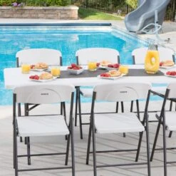 Mesa Rectangular Plegable Blanco LIFETIME 245 X 76 X 74 Cm 16 Mesa Rectangular Plegable Blanco LIFETIME 245 X 76 X 74 Cm -OUTSUNNY TIENDA 63e63e45dfa56613cdd872efc771d056c8ba6039 c1cf83ef88c94a61b8e79ad9820808f0