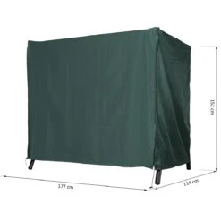 Outsunny Funda Para Columpio De Jardín Con Cremallera Cubierta Muebles Para Exterior Ideal Columpios 177x114x152cm Verde Oscuro 15 Outsunny Funda Para Columpio De Jardín Con Cremallera Cubierta Muebles Para Exterior Ideal Columpios 177x114x152cm Verde Oscuro -OUTSUNNY TIENDA 642b472dd9db1ec36f6ab09e9c17df7d56fcd5f1 f98629488f4540198d1ddd0bc9dfeaed