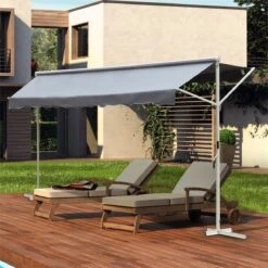 Outsunny Toldo De Pie Independiente 300x295x260 Cm Con Manivela Doble Cara Ángulo Ajustable Portátil Protección Solar Para Jardín Terraza Patio Gris 20 Outsunny Toldo De Pie Independiente 300x295x260 Cm Con Manivela Doble Cara Ángulo Ajustable Portátil Protección Solar Para Jardín Terraza Patio Gris -OUTSUNNY TIENDA 645f223912fecba068cd1869bfaff6da0252a44e 3385133866224470bfc744ada165e708