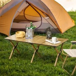 Outsunny Mesa De Camping Plegable De Aluminio 116x60x45 Cm Mesa De Picnic Portátil Con Bolsa De Trasporte Carga 30 Kg Para Jardín Terraza Exterior Natural 12 Outsunny Mesa De Camping Plegable De Aluminio 116x60x45 Cm Mesa De Picnic Portátil Con Bolsa De Trasporte Carga 30 Kg Para Jardín Terraza Exterior Natural -OUTSUNNY TIENDA 69e5b7983fb02f3facc253d2c16055a613da5425 0761cf5a9eba4ae4ad705bef7d645ea4