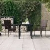 Juego De Comedor De Jardín 3 Piezas Negro Y Marrón VidaXL 2 Juego De Comedor De Jardín 3 Piezas Negro Y Marrón VidaXL -OUTSUNNY TIENDA 6a58cf053922290403a2e7587e55ea0d5dd9df11 97f153ff7e8246c792dc98dbfd8244f5