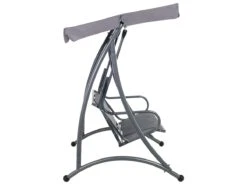 Columpio De Poliéster Gris Oscuro BOGART -OUTSUNNY TIENDA 6af16130acd886e8be41cead2bd0cbf9ceb1cc34 a3231bc917564fd2b2838298b5389416