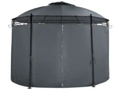 Cenador De Metal Gris Grafito/negro 360 Cm SAFARA -OUTSUNNY TIENDA 6c0f51b7fd56f6ce0443c43e7dc628f9ec9eb06d 40c5348e8f9140f3b1520fcd3c385431