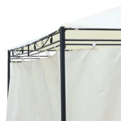 Outsunny Cenador De Jardín 4x3 M Pabellón Con 4 Paredes Laterales Y Techo Con 12 Orificios De Drenaje Marco De Metal Para Reunión Familiar Fiestas Bodas Crema 15 Outsunny Cenador De Jardín 4x3 M Pabellón Con 4 Paredes Laterales Y Techo Con 12 Orificios De Drenaje Marco De Metal Para Reunión Familiar Fiestas Bodas Crema -OUTSUNNY TIENDA 6c3ccd03bf6500f806307c248600535de5245e10 1cb86b4c88da4b31808dc05eec4226b9