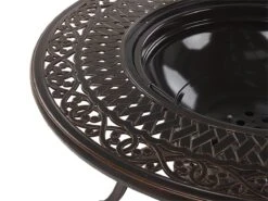Mesa De Jardín De Metal Marrón Oscuro/beige ⌀ 105 Cm MANFRIA -OUTSUNNY TIENDA 6ef6caf0ea0fa0eade30d2fe2b980098fd44f855 a246bfbb2f9d4a64b3299820d95efea4