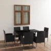Juego De Comedor Para Jardín 7 Piezas Ratán Sintético Negro VidaXL 1 Juego De Comedor Para Jardín 7 Piezas Ratán Sintético Negro VidaXL -OUTSUNNY TIENDA 6f30a53824c332a7b3216f40e554821be0bdc072 7c2a3cf9029047cd842e72da2b5931d7