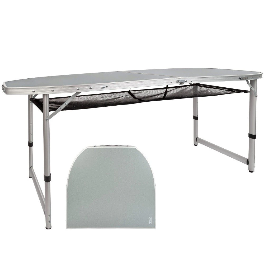 Mesa Plegable Altura Regulable Para Camping Con Malla Aktive 3 Mesa Plegable Altura Regulable Para Camping Con Malla Aktive