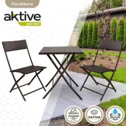 Conjunto Mesa Y Sillas Terraza Plegable Ratán Aktive 11 Conjunto Mesa Y Sillas Terraza Plegable Ratán Aktive -OUTSUNNY TIENDA 70d37a0215cdefde895bdb9b428f078981b0f422 3a24c36b590b4695b9c4c988f65158d6