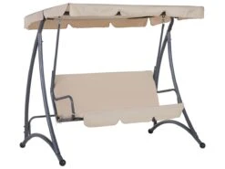 Columpio De Jardín Beige TEMPLE -OUTSUNNY TIENDA 74167a0c23778c912115f31589e9c5fd286bb3b2 522d961afbf6434fb99b06f1edca2b2c