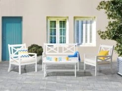 Mesa De Jardín De Madera De Acacia Blanca 100 X 55 Cm BALTIC 16 Mesa De Jardín De Madera De Acacia Blanca 100 X 55 Cm BALTIC -OUTSUNNY TIENDA 74933fc66c4b96a992c25326d1171965341d89a1 829cca8a74d14de0a17e72f97573c3b7