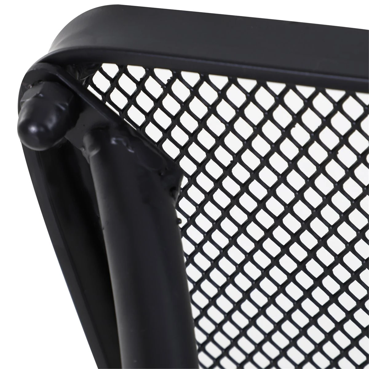 Outsunny Mesa De Jardín Cuadrada Mesa Auxiliar Exterior Con Estructura De Metal Para Patio Terraza Balcón Carga 30 Kg 45x45x50 Cm Negro 7 Outsunny Mesa De Jardín Cuadrada Mesa Auxiliar Exterior Con Estructura De Metal Para Patio Terraza Balcón Carga 30 Kg 45x45x50 Cm Negro - Imagen 5