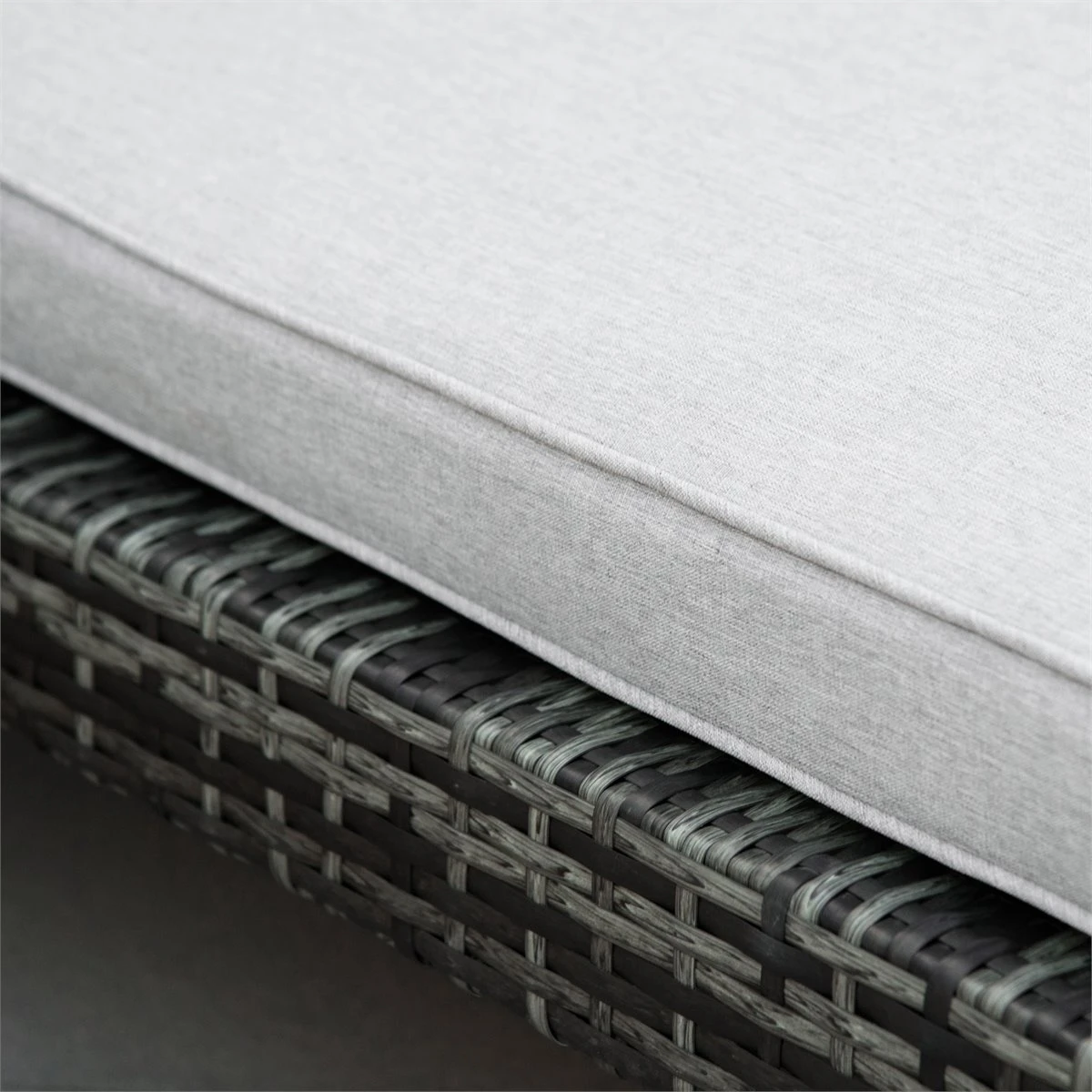 Outsunny Conjunto De 2 Cojines Para Tumbona De Exterior 183x55x7 Cm Desenfundables Lavables Y Acolchados Almohadillas De Algodón Para Sillas De Jardín Terraza Balcón Gris 9 Outsunny Conjunto De 2 Cojines Para Tumbona De Exterior 183x55x7 Cm Desenfundables Lavables Y Acolchados Almohadillas De Algodón Para Sillas De Jardín Terraza Balcón Gris - Imagen 7