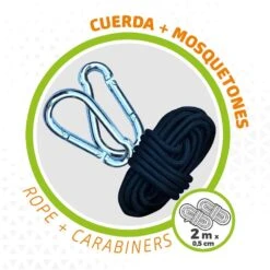 Hamaca Colgante Camping Ultraligera C/accesorios De Montaje Aktive 11 Hamaca Colgante Camping Ultraligera C/accesorios De Montaje Aktive -OUTSUNNY TIENDA 7b66847a0a2e541359dcd24e3d2fab00b0a1ef18 89bd9246b05d43f0a5fd1ea2c83c55f8