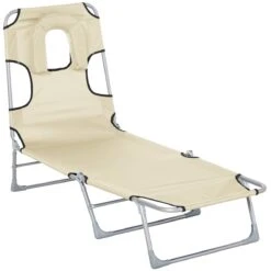 Outsunny Tumbona Reclinable Y Plegable De Jardín Con Orificio De Lectura Reposacabezas Y Respaldo Ajustable En 5 Niveles Para Playa 182x56x24,5 Cm Beige 15 Outsunny Tumbona Reclinable Y Plegable De Jardín Con Orificio De Lectura Reposacabezas Y Respaldo Ajustable En 5 Niveles Para Playa 182x56x24,5 Cm Beige -OUTSUNNY TIENDA 7fb5394210205aeada1f2c68b330f2701ee49471 138a73debc604dbfa5d0c8d5290aed15