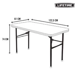 Mesa Patas Plegables Rectangular Crema LIFETIME 122 X 61 X 74 Cm 17 Mesa Patas Plegables Rectangular Crema LIFETIME 122 X 61 X 74 Cm -OUTSUNNY TIENDA 83bd4b2d2392c261abd3a51096aedbf59a6463b9 5395997a5dc94b4aa65bd59e0ffbf8b1