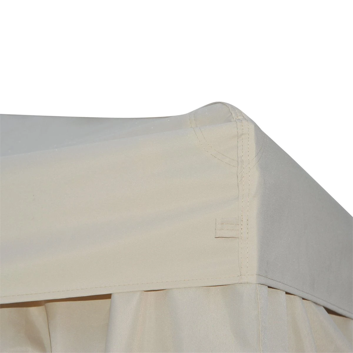 Outsunny Cenador De Jardín 3x3 M Pabellón Para Exterior Con Doble Techo De Ventilación Y 4 Cortinas Laterales Extraíbles De Cremallera Para Terraza Patio Exterior Crema 10 Outsunny Cenador De Jardín 3x3 M Pabellón Para Exterior Con Doble Techo De Ventilación Y 4 Cortinas Laterales Extraíbles De Cremallera Para Terraza Patio Exterior Crema - Imagen 8